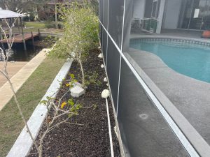 pool deck lifted