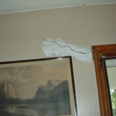 Interior Wall Cracks