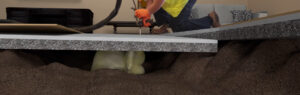 lifting sinking concrete with poly foam